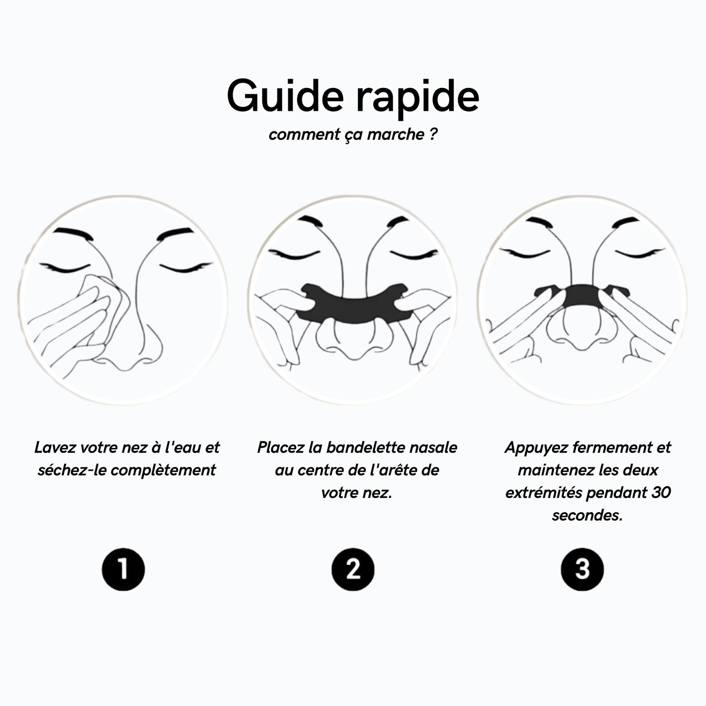 Bandelettes nasales EasyWake Pro