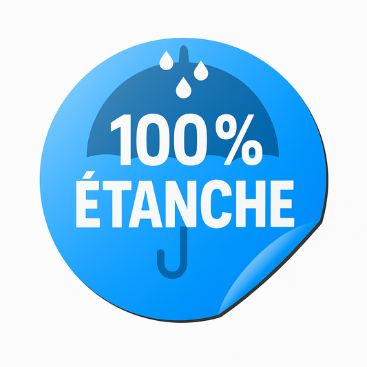 Version étanche - 100% résistant douche & transpiration