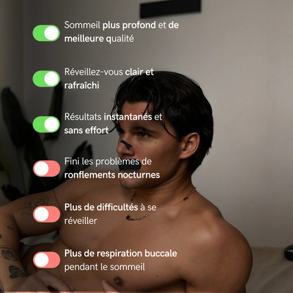 Bandelettes nasales EasyWake Pro