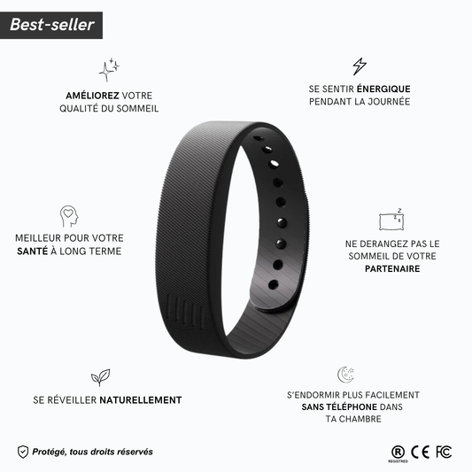 Alarme de reveil 100% - noir