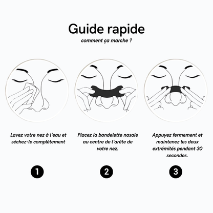 Bandelettes nasales EasyWake Pro