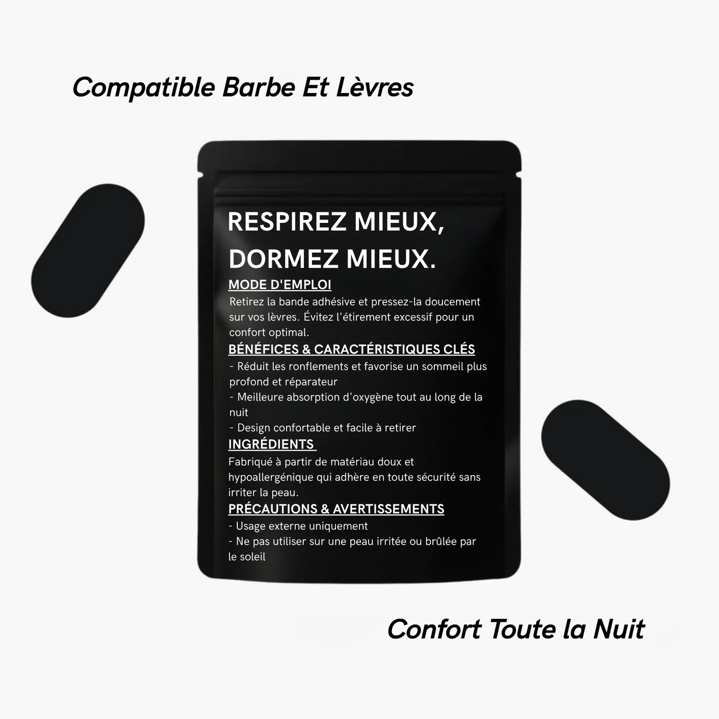 Bandes buccales EasyWake Pro