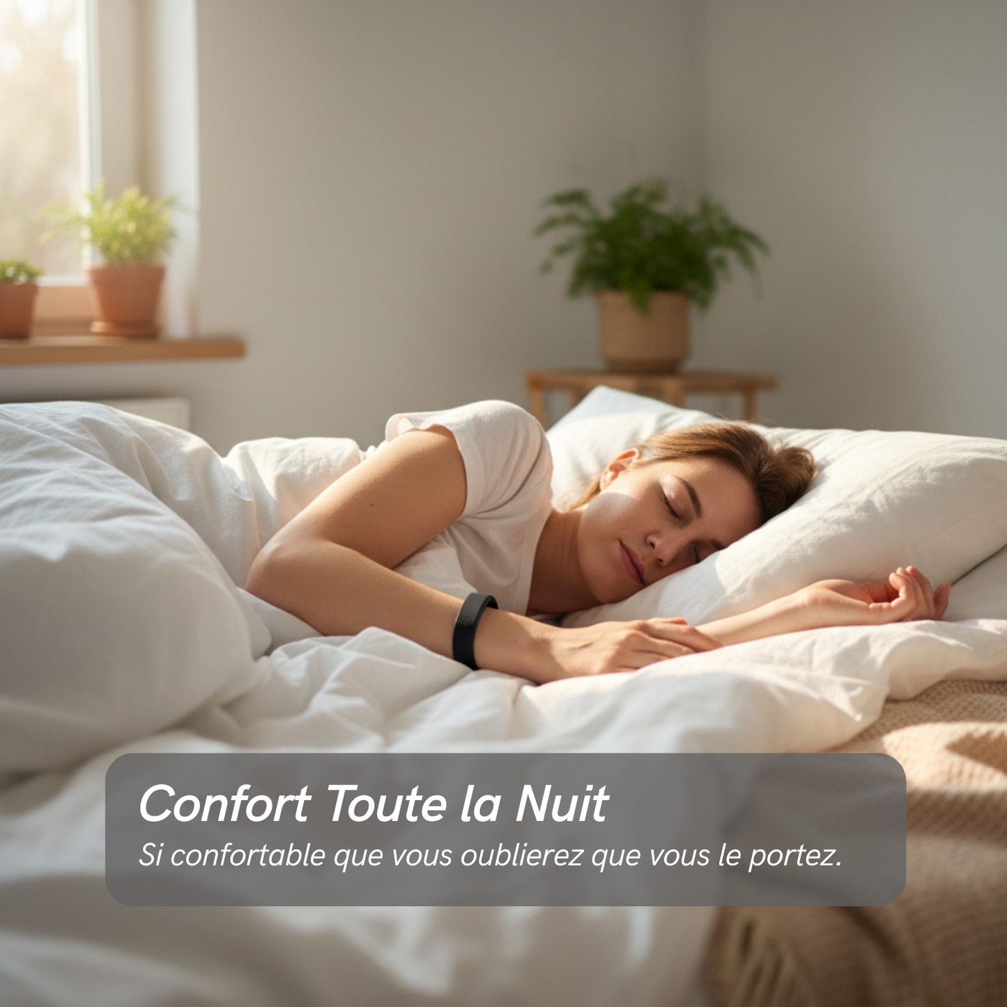 Alarme de reveil 100% - noir